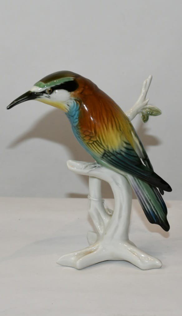  Oiseau En Porcelaine E.N.S  1930